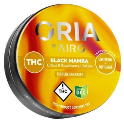 Oria Black Mamba Live Resin 10 Pack | 50mg Each Gummies